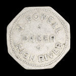 Canada, H. Powell, 1 pain <br /> 1958