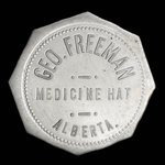 Canada, Geo. Freeman, 1 pain <br /> 1911