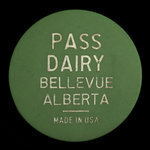 Canada, Pass Dairy Ltd., 1 pinte de lait standard <br />