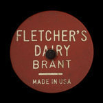 Canada, Fletcher's Dairy, 1 pinte de lait <br /> 1964
