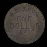 Canada, R.C. & Fils, 1 dollar <br /> 1914