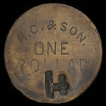 Canada, R.C. & Fils, 1 dollar <br /> 1914