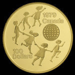 Canada, Élisabeth II, 100 dollars <br /> 1979