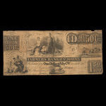 Canada, Farmers Bank of St. Johns, 1 dollar, 50 cents <br /> 5 décembre 1837