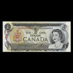 Canada, Banque du Canada, 1 dollar <br /> 1973