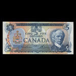 Canada, Banque du Canada, 5 dollars <br /> 1979