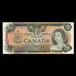 Canada, Banque du Canada, 20 dollars <br /> 1979