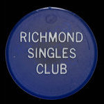 Canada, Richmond Singles Club, 1 consommation <br /> 1978