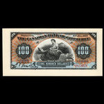 Canada, Canadian Bank of Commerce, 100 dollars <br /> 8 janvier 1907