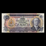 Canada, Banque du Canada, 10 dollars <br /> 1971