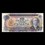 Canada, Banque du Canada, 10 dollars <br /> 1971