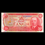 Canada, Banque du Canada, 50 dollars <br /> 1975