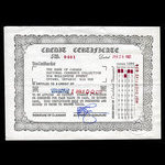 Certificat de crédit