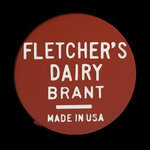 Canada, Fletcher's Dairy, 1 pinte de lait <br /> 1964