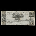 Canada, Commercial Bank (Kingston), 10 dollars <br /> 1838