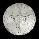 Canada, Élisabeth II, 1 dollar <br /> 1982