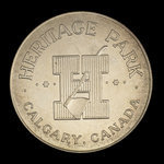 Canada, Heritage Park, 1 admission, enfant <br /> juillet 1964