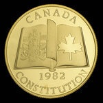 Canada, Élisabeth II, 100 dollars <br /> 1982