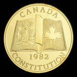 Canada, Élisabeth II, 100 dollars : 1982