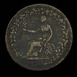 Canada, inconnu, 1/2 penny <br /> 1814