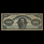 Canada, Dominion du Canada, 1,000 dollars <br /> 3 janvier 1911