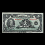 Canada, Banque du Canada, 1 dollar <br /> 1935