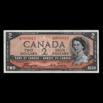Canada, Banque du Canada, 2 dollars <br /> 1954