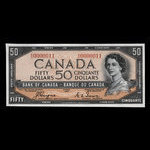 Canada, Banque du Canada, 50 dollars <br /> 1954