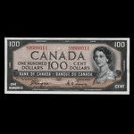 Canada, Banque du Canada, 100 dollars <br /> 1954