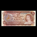 Canada, Banque du Canada, 2 dollars <br /> 1974