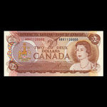 Canada, Banque du Canada, 2 dollars <br /> 1974