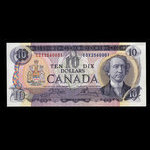 Canada, Banque du Canada, 10 dollars <br /> 1971