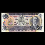 Canada, Banque du Canada, 10 dollars <br /> 1971