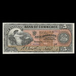 Canada, Canadian Bank of Commerce, 5 dollars <br /> 1 mai 1912