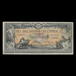 Canada, Canadian Bank of Commerce, 10 dollars <br /> 2 janvier 1917