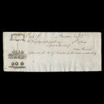 Canada, Saunders & Sweetman, aucune dénomination <br /> 1808