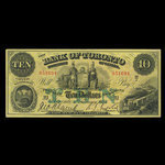Canada, Bank of Toronto (The), 10 dollars <br /> 1 février 1923