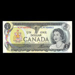 Canada, Banque du Canada, 1 dollar <br /> 1973