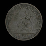 Canada, inconnu, 1 farthing <br /> 1813