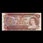 Canada, Banque du Canada, 2 dollars <br /> 1974