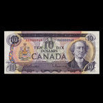 Canada, Banque du Canada, 10 dollars <br /> 1971