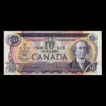Canada, Banque du Canada, 10 dollars <br /> 1971