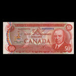Canada, Banque du Canada, 50 dollars <br /> 1975