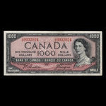 Canada, Banque du Canada, 1,000 dollars <br /> 1954