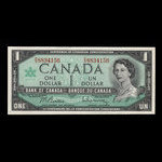 Canada, Banque du Canada, 1 dollar <br /> 1967