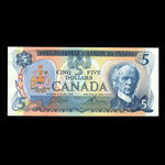 Canada, Banque du Canada, 5 dollars <br /> 1979