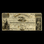 Canada, Watkins & Harris, 7 1/2 pence <br /> 1 décembre 1842