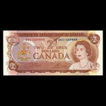 Canada, Banque du Canada, 2 dollars <br /> 1974