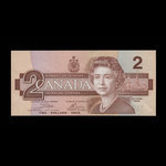 Canada, Banque du Canada, 2 dollars <br /> 1986
