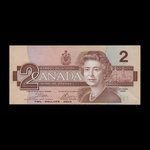 Canada, Banque du Canada, 2 dollars <br /> 1986